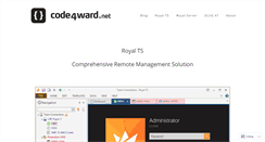 Desktop Screenshot of code4ward.net